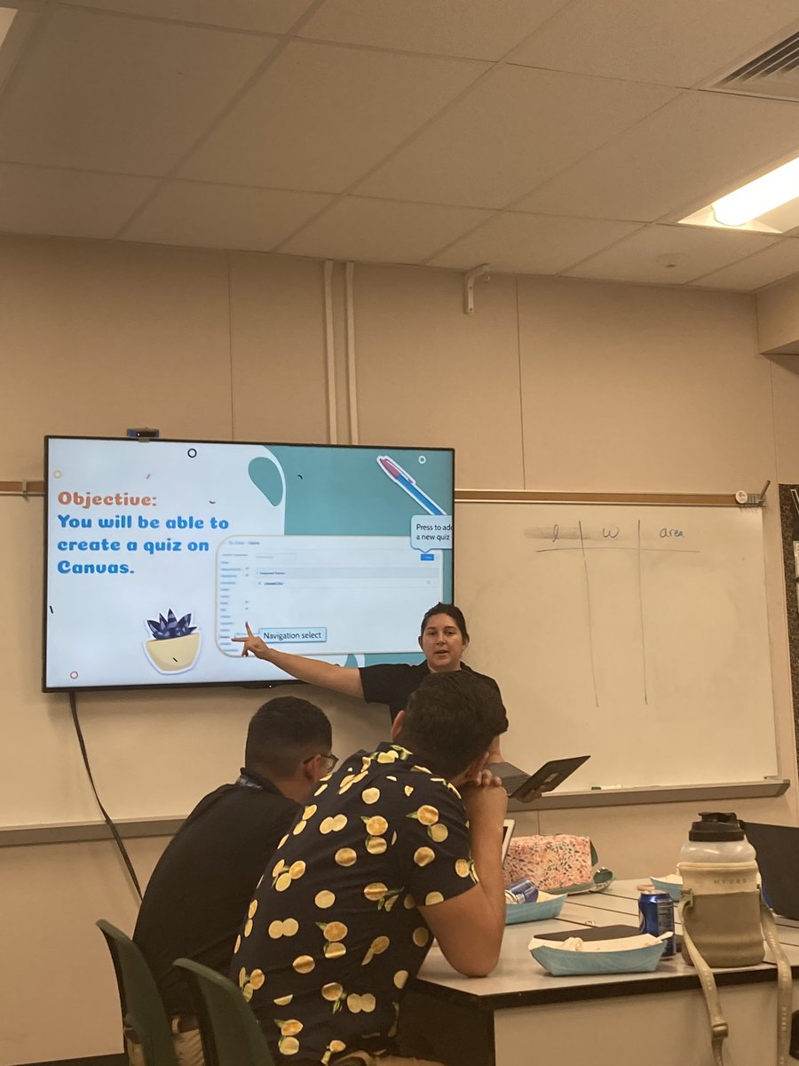 The_Mr_Medina's tweet photo. In our weekly PD, we learn from each other. First @SCCA_Counselor walked us trough the CCGI kickoff, then @franco_schs thought us how to use another Canvas tool, and to finish @karen_h73 lead our PDSA improvement cycle. #WeAreSC #SummitBears #SummitHigh https://t.co/OzwPEhecp0