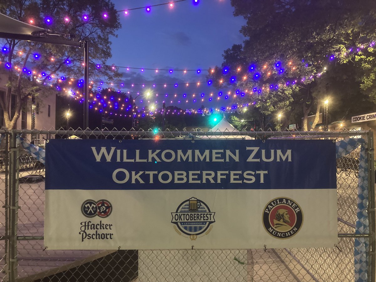 Less than a day out and we are pretty much ready to party #OktoberfestYQL