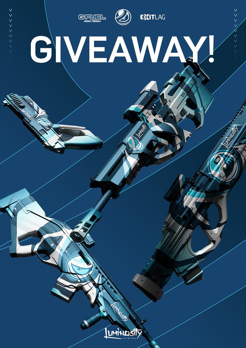 🚨 GIVEAWAY 🚨

I’m giving away 5 Luminosity <a href="/SGEsports/">Splitgate Esports</a> bundles! To enter: 

🔁 RT and Like this post
🔥 Follow <a href="/FPSVexy/">vexy</a> and <a href="/Luminosity/">Luminosity Gaming</a>

Winner will be picked in 3 days!