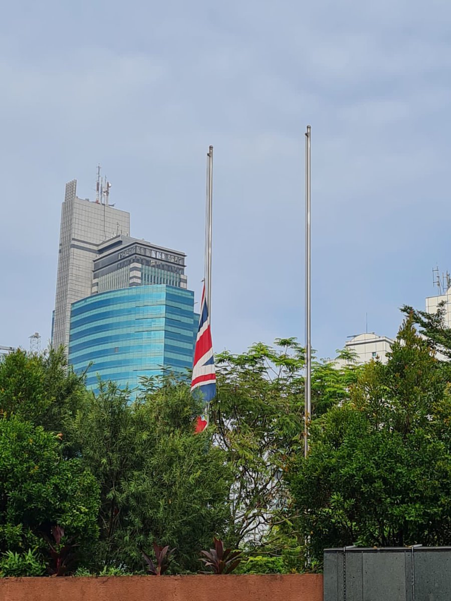 British flags are being lowered all around the world to mark the death of Her Majesty Queen Elizabeth II. Here in Jakarta too we fly our flag at half mast to honour her life, her incalculable contribution to our nation’s life and to mourn her passing.