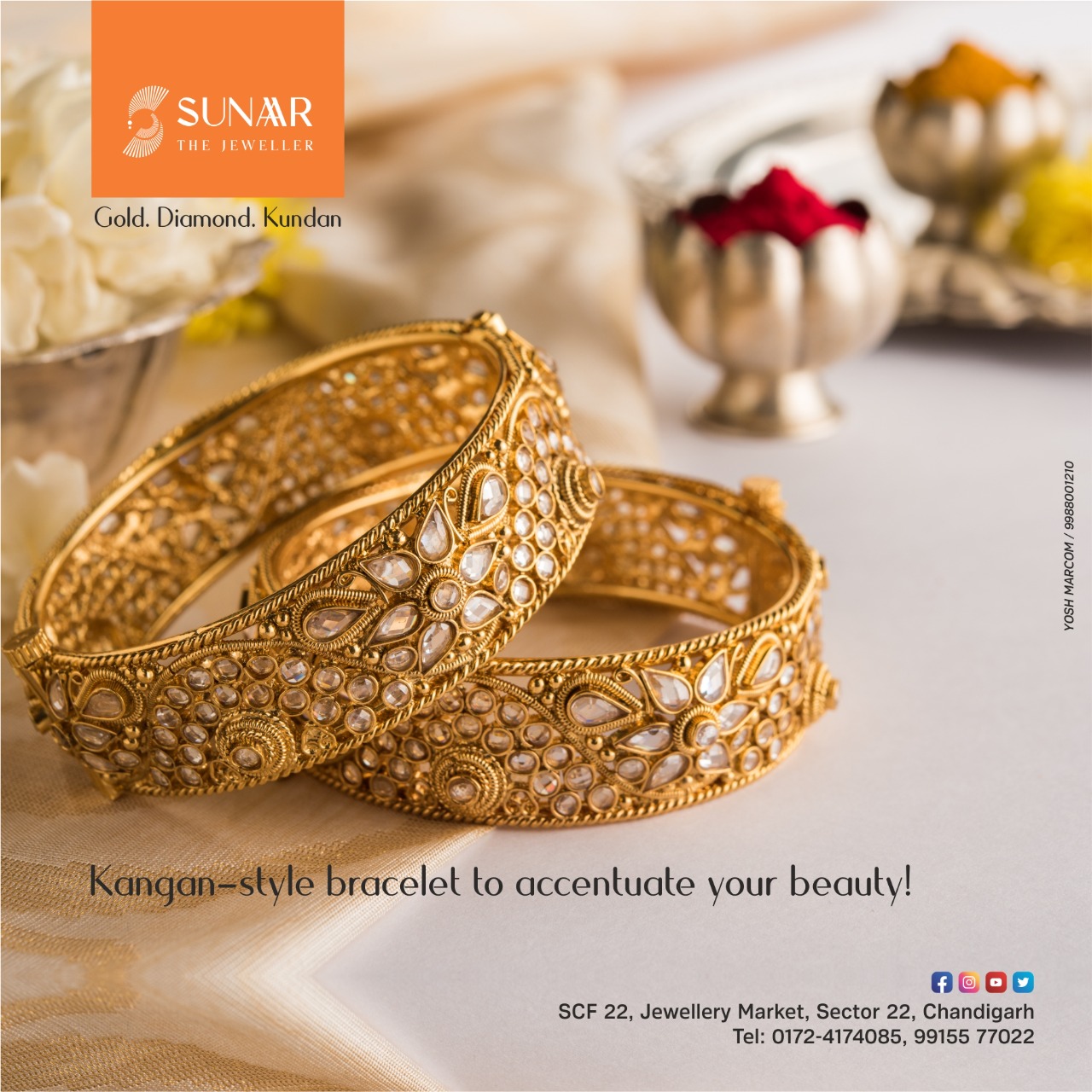 Only store gold bangles