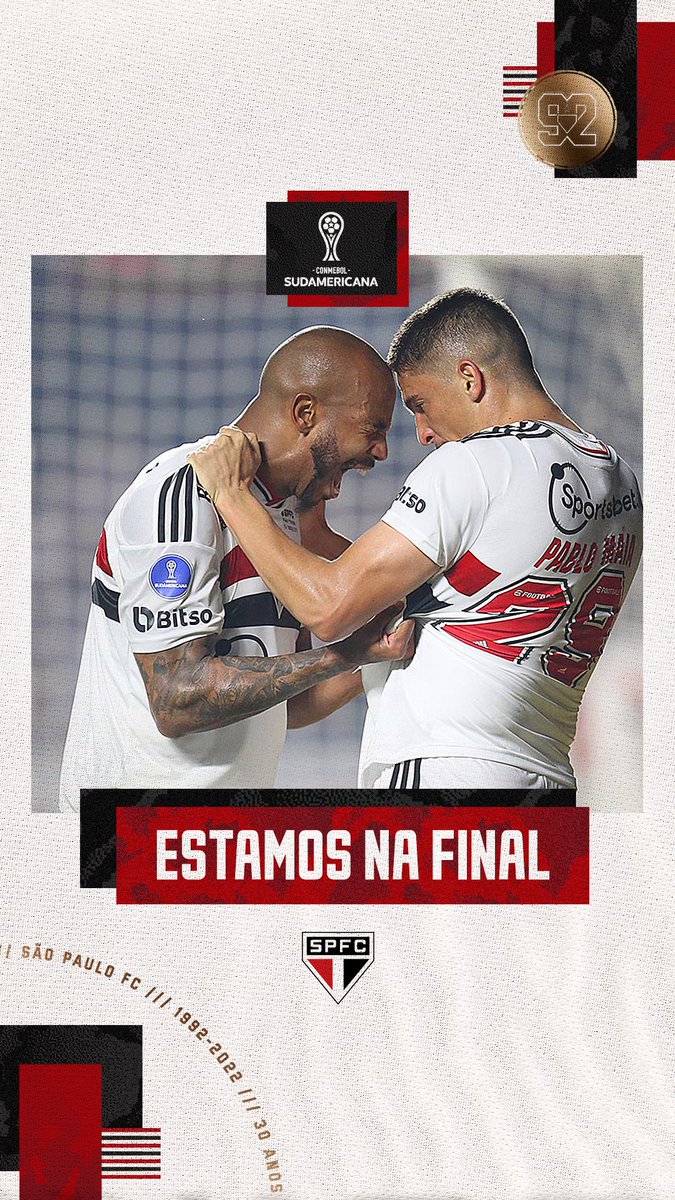 São Paulo FC on X: Fim de jogo! #SPFCxSAN (3-1) ⚽ Calleri ⚽ Galoppo ⚽ Luan  #VamosSãoPaulo 🇾🇪  / X