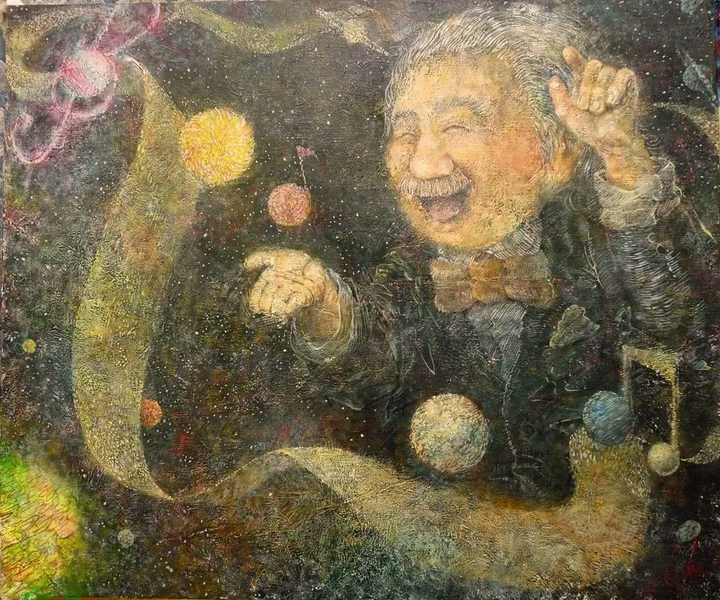 NU_GS_Science's tweet image. 【Picture is Illustration by Sora】
#LabSpotlight! Prof. Kawamura (Uxg lab) is interested in the observation of gravitational waves which could prove inflation theory and let us “hear” the birth of the universe. More info: buff.ly/3qmabSe