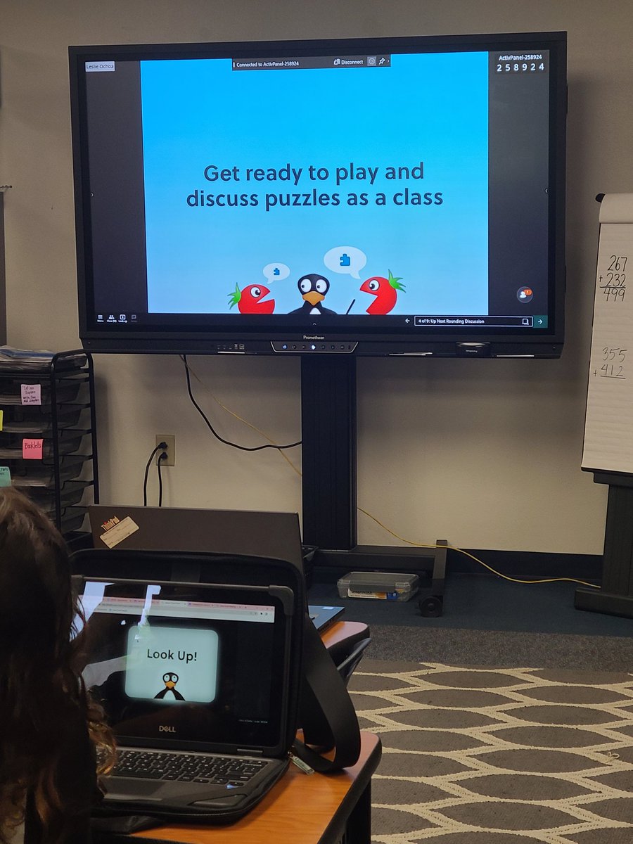 ElmaCani's tweet photo. Today the Math TOSA, Leslie Ochoa modeled @STMath Chats with my 3rd grade class @BA_STEAM_ACAD! Students were able to explain their math thinking and how they got the answer. #MathTalks @SBUSD_NEWS
@KevinCoordt https://t.co/L1KCYOYUkH