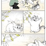 可愛くてとっても癒される!猫じゃらしで遊んでいる最中にどんどん離れていく猫のお話!