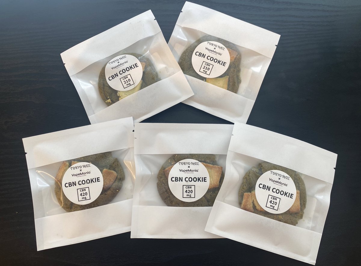 vapemania CBNクッキー420mg 10枚 【新基準対応】 VapeMania CBN