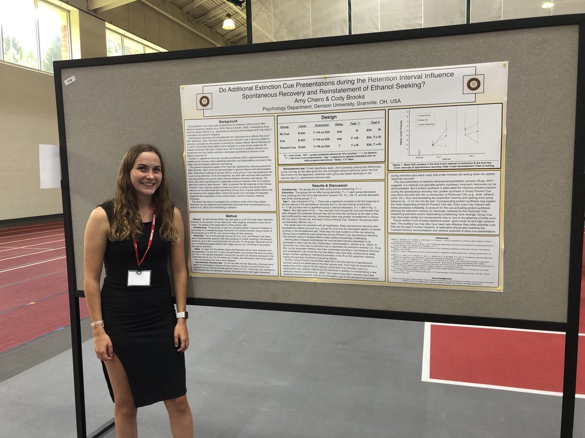 DenisonWSoccer's tweet photo. DUWS senior Amy Chiero had her summer research poster presentation today. #AcademicWeapon #DUWSProud #DenisonProud https://t.co/PVciIA51zt