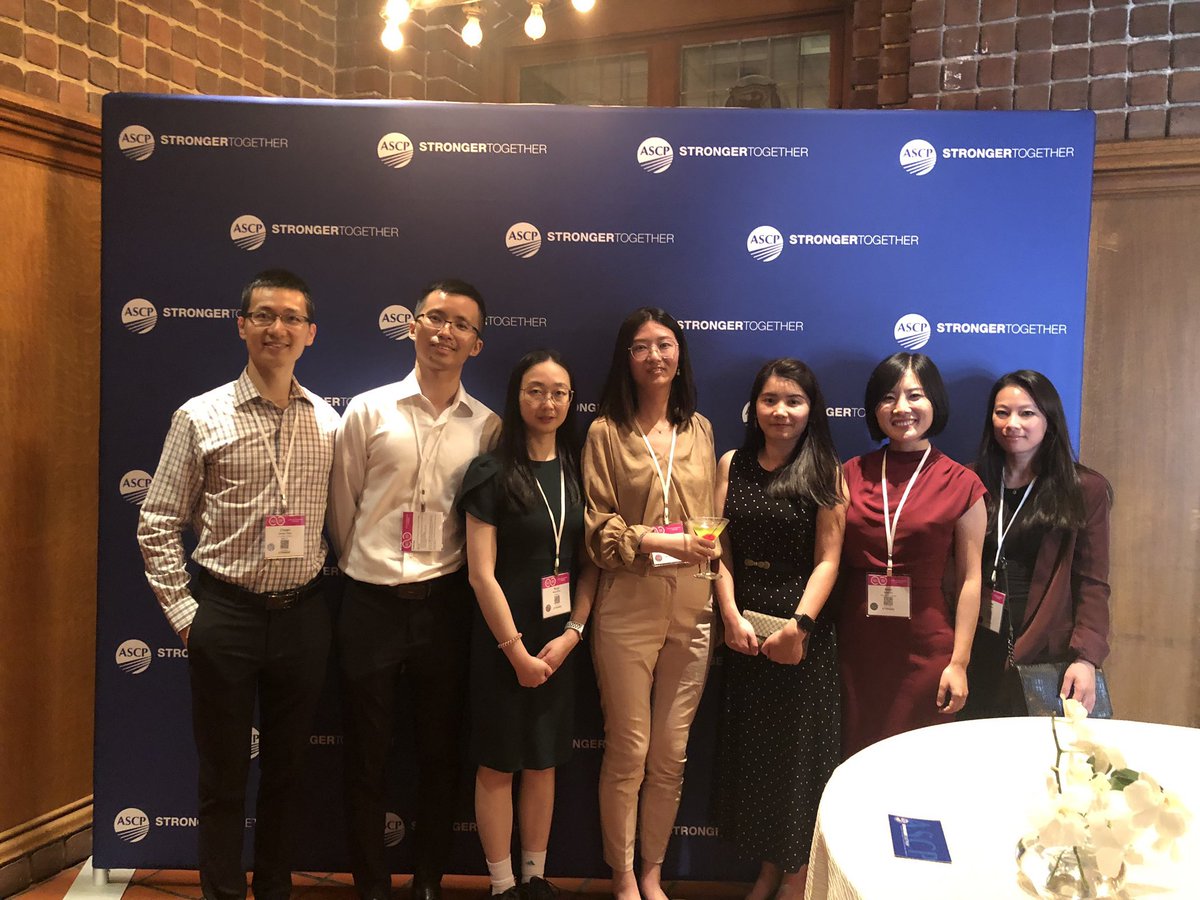 doctorYiZhu's tweet photo. #CMG23PathGroup at @ASCP_Chicago. Our #PathToPath is full of joy, support, and friendship. Good luck my future colleagues in #PathMatch2023 and let’s stay connected😊😊 @DrChuanChen @ZhouRuoji @MengxuePath @AxinOshin @Path_Monica @panJackson3 @bugpod @zsfpatricia https://t.co/Eo30wTUf7E