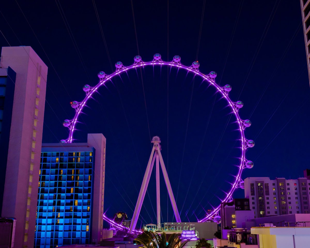 The LINQ (@thelinq) on Twitter photo In memory of the legacy of Her Majesty, Queen Elizabeth II, the <a href="/HighRollerVegas/">The High Roller</a> shines purple, representing the <a href="/RoyalFamily/">The Royal Family</a>’s ceremonial color. In memory of the legacy of Her Majesty, Queen Elizabeth II, the <a href="/HighRollerVegas/">The High Roller</a> shines purple, representing the <a href="/RoyalFamily/">The Royal Family</a>’s ceremonial color.