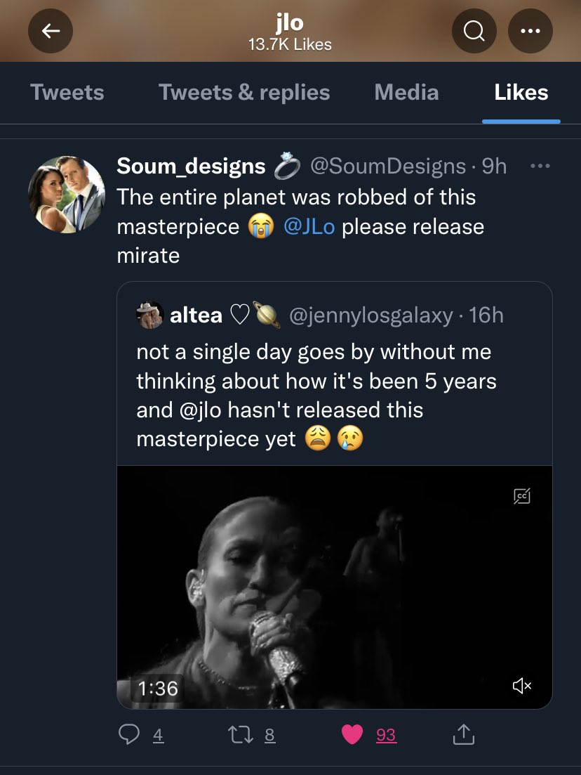 jloqueen_1's tweet photo. So glad she liked this does this mean what I hope it means that is will be released soon?!! #mirate https://t.co/ykSk36QmPY