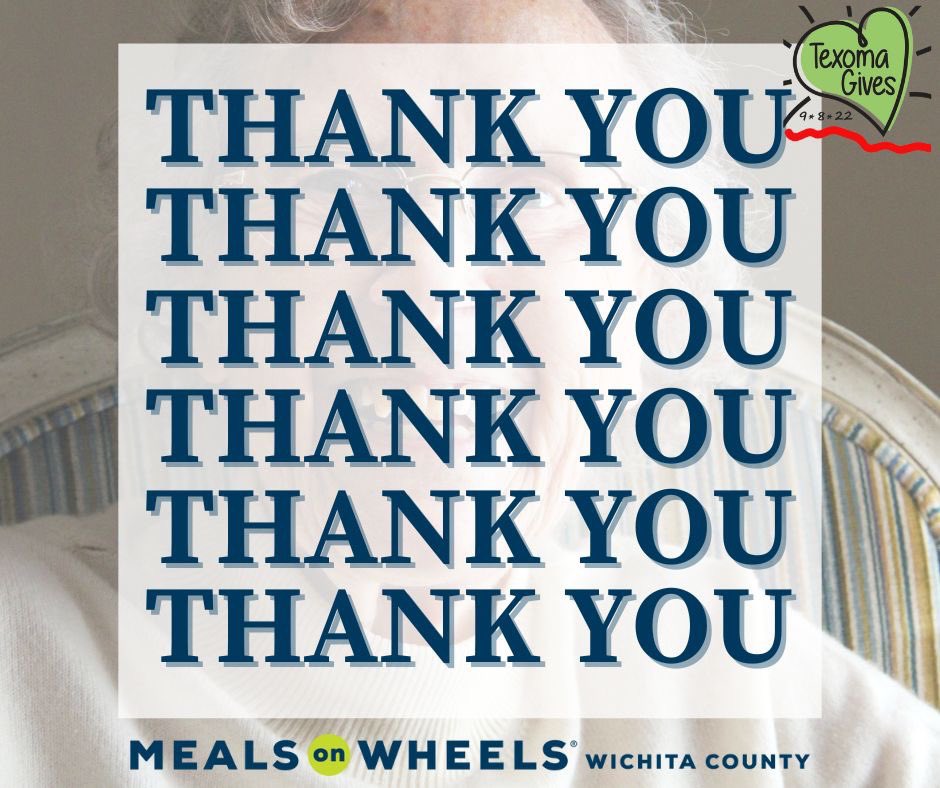 We are overwhelmed with the amount of support we have received from all of our community members! 
From the bottom of our hearts THANK YOU - we will never be able to say that enough! 

Meals on Wheels is only possible because of our faithful supports like YOU... again THANK YOU!