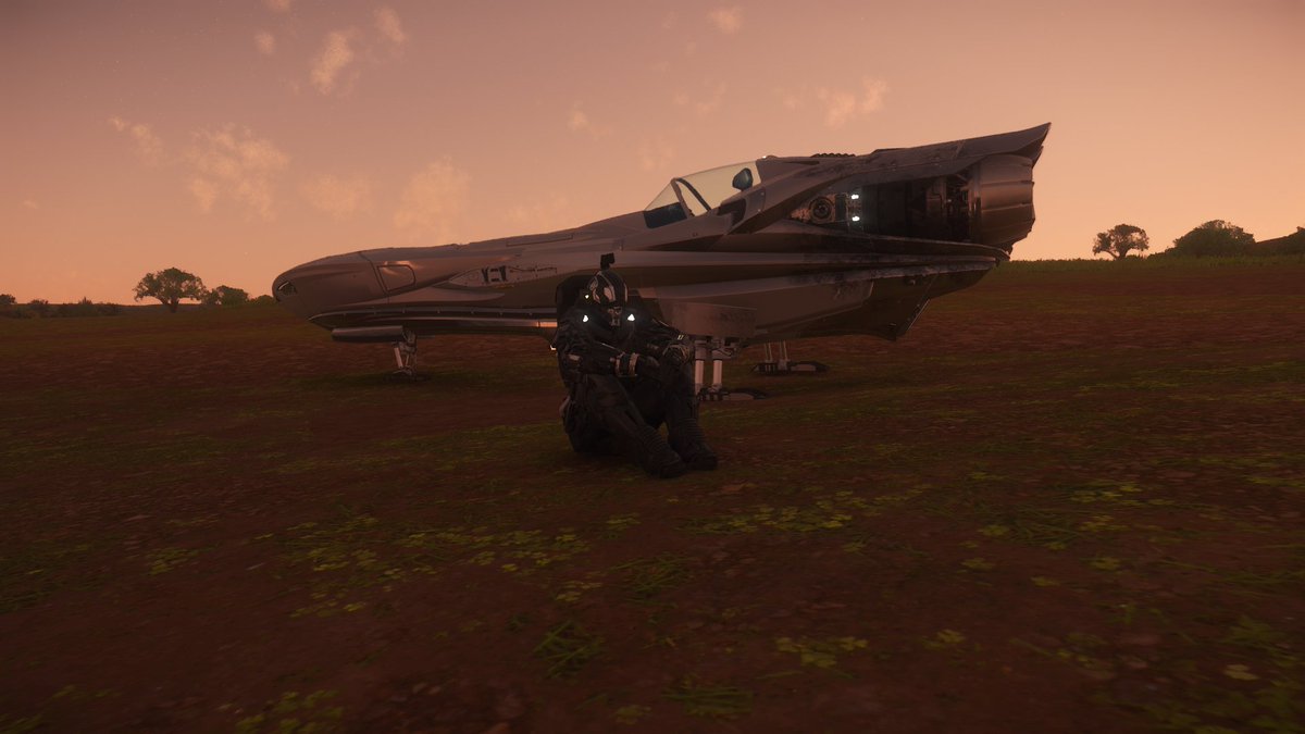 Invis_Aether's tweet image. welp, when your only ride is broken and wont stay flying its time to sit down and enjoy the view #StarCitizen