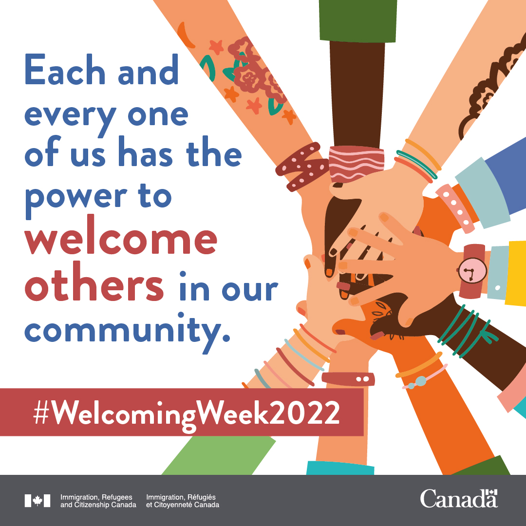 September 9th to the 18th is Welcome Week in Canada, celebrating all of those who create welcoming spaces for newcomers to our communities. CCS proudly works every day to do just this.