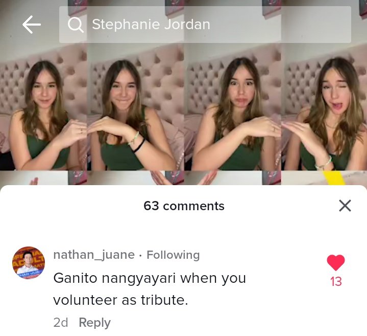 Stephanie_LJ_'s tweet photo. https://t.co/YbJ4OaWEQT

Nagcomment din pala si kuya Nathan https://t.co/6jTggmFxFa