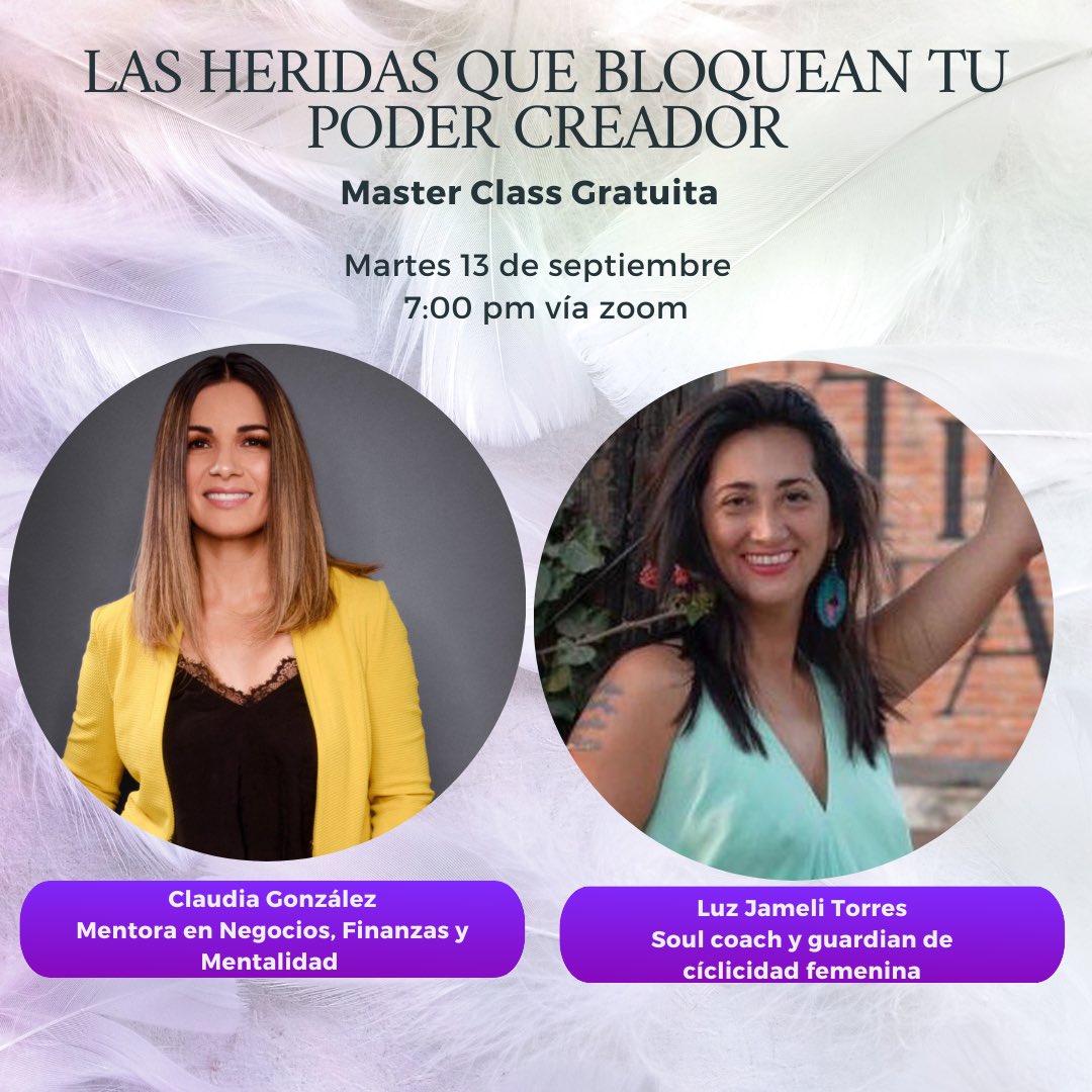 Moviqro's tweet photo. Súmate a esta master class !! 

👉🏼 https://t.co/JVdfiLpfwS https://t.co/kd0Ev5fhZD