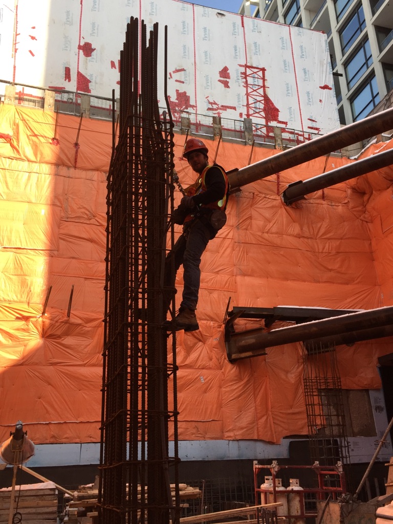 Back when I was an electrician in Toronto. This was a hotel right next to Scotiabank Arena. Good times