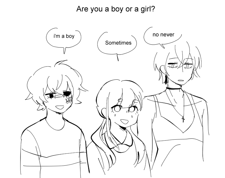 xinhua gender comics. if you are me you will understand perfectl 