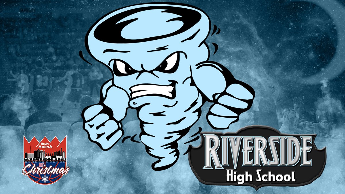 A big welcome to #Riverside High School for the first time. Thank you Marlin Roach &amp; Scot Koranda for bringing your #Kansas athletes, coaching staff &amp; fans to 
<a href="/HyVeeArena/">Hy-Vee Arena</a> in December.  Look forward to a long relationship with you &amp; are excited to host you in 2022 &amp; beyond.