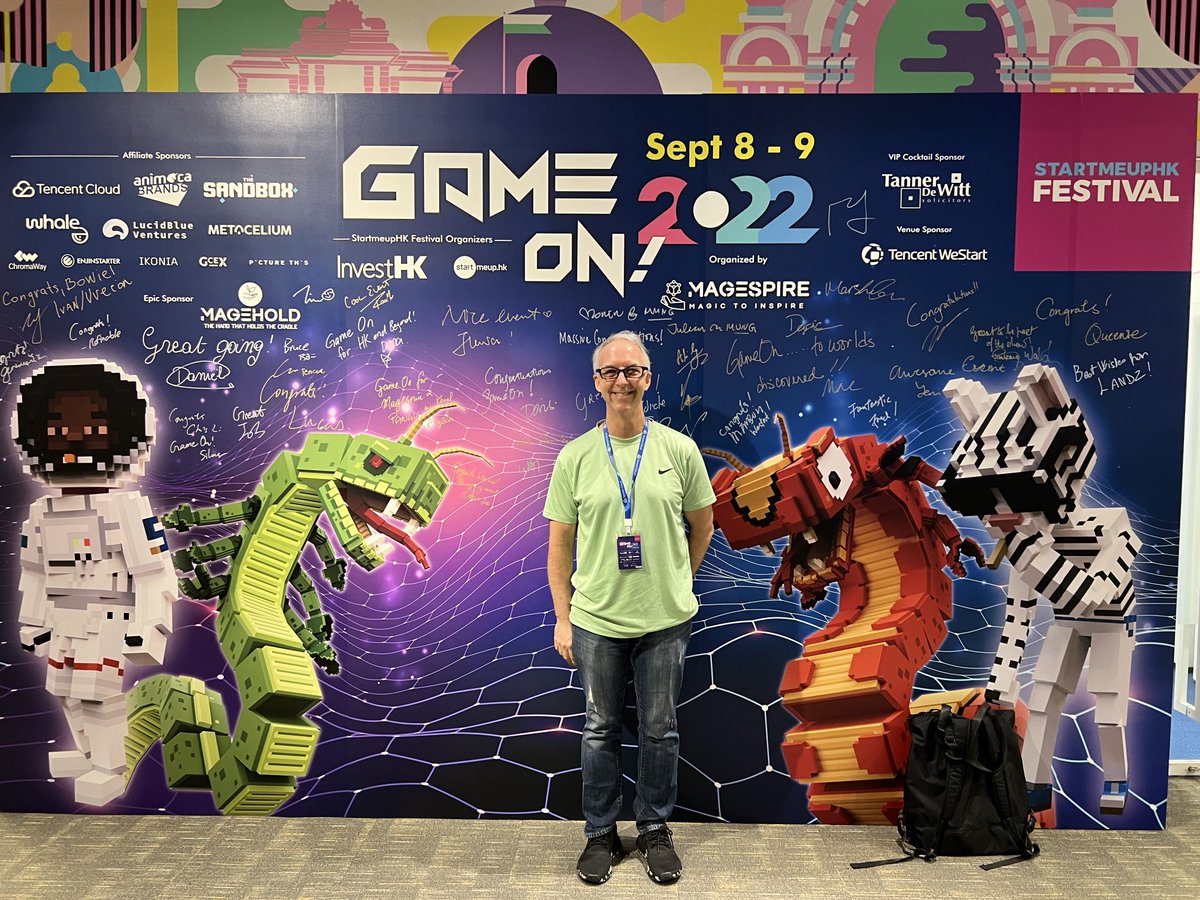 Really good event in Hong Kong this week. #games #metaverse #gameFi