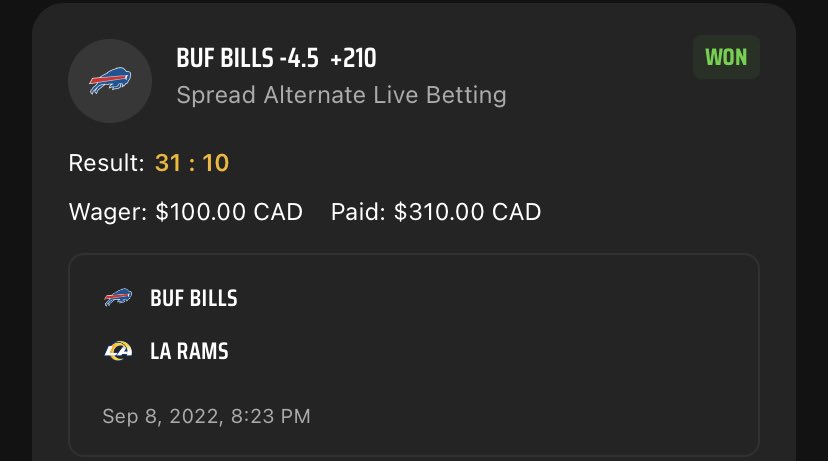 One__Bet's tweet photo. A few more winners from tonight. Make sure to follow will be posting all bets this weekend 🏈💰#GamblingTwitter #NFLBets #onebet https://t.co/27jb6IRxiI