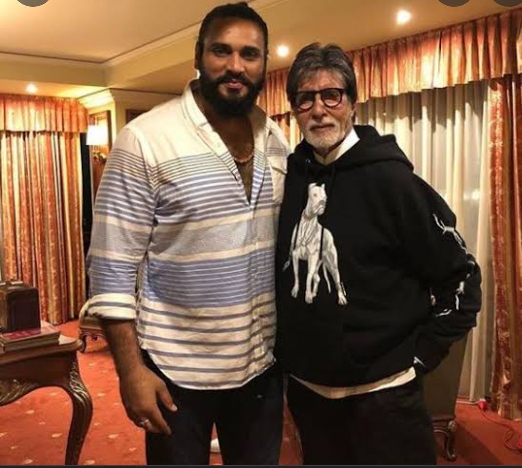 Sagar181989's tweet photo. @Sanga_WWE all the best for your Bollywood debut movie #Brahamastra 
@SrBachchan https://t.co/BB2Xf8bUS1