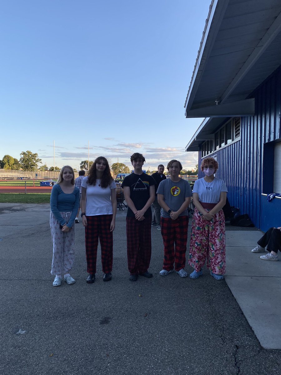 PitPerks's tweet photo. First pit pajama night of the season (plus crocs)! https://t.co/acP2Zbqqww