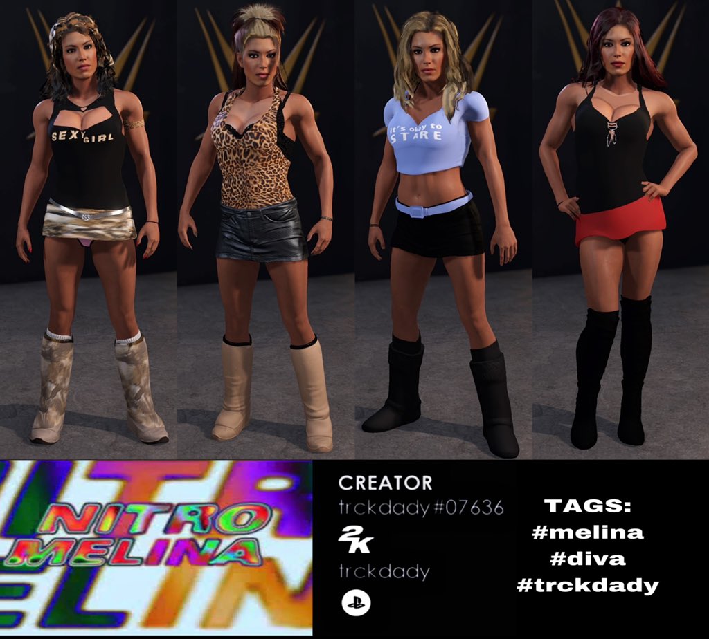 Melina Wwe Diva Entrance