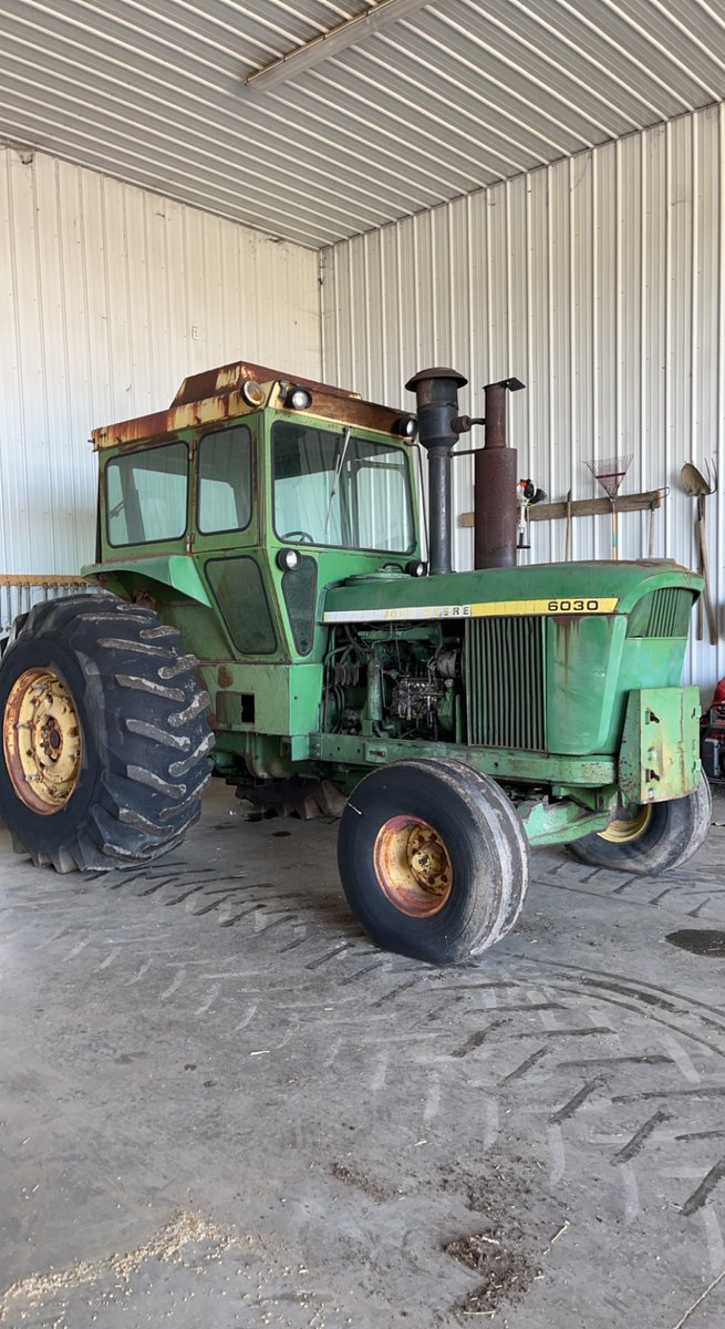 After 22 years in a barn it’s running and under the knife.