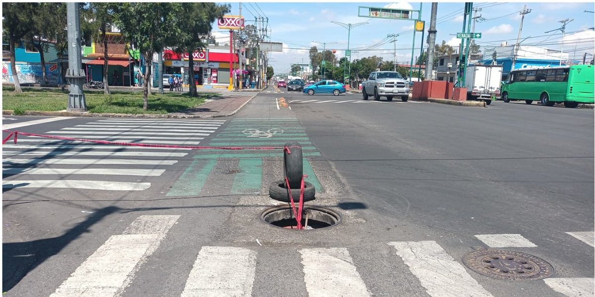 94javis's tweet photo. TAPA DE POZO DE VISTA DE CFE FALTANTE. SOBRE EJE 10 SUR CARRETERA A SANTA CATARINA, ESQUINA CON ESTANISLAO RAMÍREZ COLONIA SELENE 1A, SECCIÓN, TLÁHUAC DE PONIENTE A ORIENTE.
@CFE_Contigo https://t.co/YOJIoeF9Y1