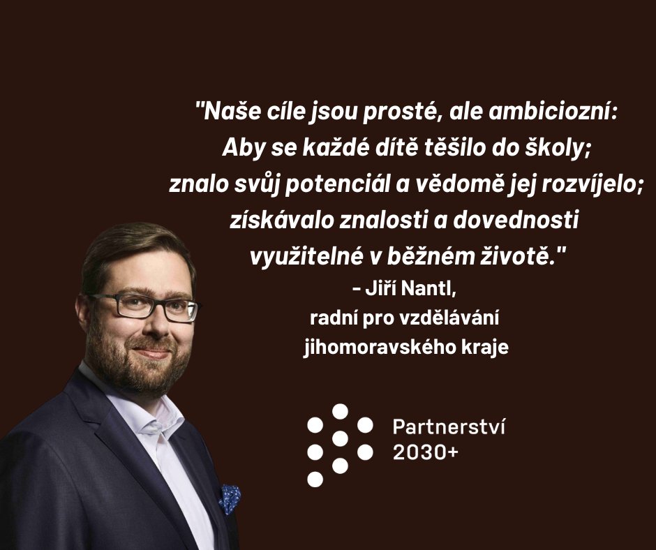 Tento týden bylo slavnostním podpisem memoranda založeno 1️⃣. Okresní partnerství pro vzdělávání 2030+ na území okresu Brno-venkov.  Cílem je koordinace sil pro zlepšování vzdělávání, wellbeingu a snižování nerovností v regionu.#společněprolepšívzdělávání #nadacecspodporuje