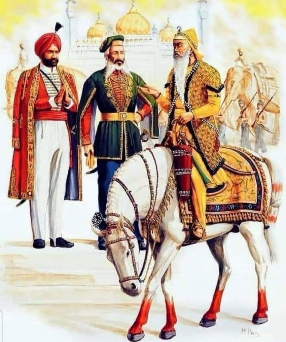 Amandeepanands's tweet photo. *Khalsa rule* : In 1911, 11 dollars worth 1 rupees were made. The Khalsa rule remained From 1799-1849, and guess how rich the 'Government-e-Khalsa' would be.

The French and other foreign generals worked under Sher-e-Punjab, and their average salary was Rs. 2500 per month. https://t.co/mMx7zpHGHe