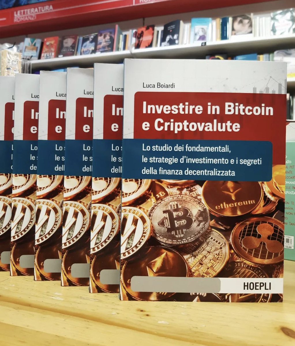 crypto_gateway's tweet photo. (1/5) È FINALMENTE USCITO IL MIO LIBRO, EDITO DA HOEPLI

Ci lavoro da quasi un anno (e non avete idea di quante volte ho dovuto metterci mano per modificarlo, vista la velocità con cui cambiano le cose nel mondo crypto!) ma finalmente è pronto. https://t.co/LITFniPGwi