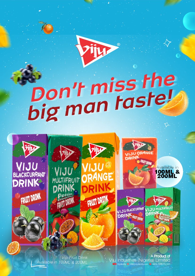 VijuFamily's tweet photo. Viju Fruit Juice Drink
Don't miss the Big Man taste!
#vijufamily #unleashyourcoolness #ideycool #bbstarsmartkid https://t.co/D5OJENLVFg