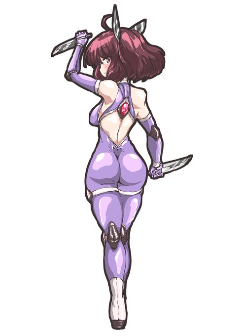 #きりたんキラキラ金曜日 
今日の対魔忍っぽいなにかです 