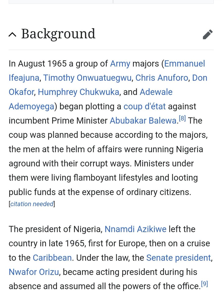 sirlablu's tweet image. The first coup was carried out by mostly Igbos .....We killed leaders from other tribes and did not kill anyone from our own tribe... The coup brought president from that same Igbo tribe and the president refuse to punish coup plotters. Then there was a counter coup from .....
