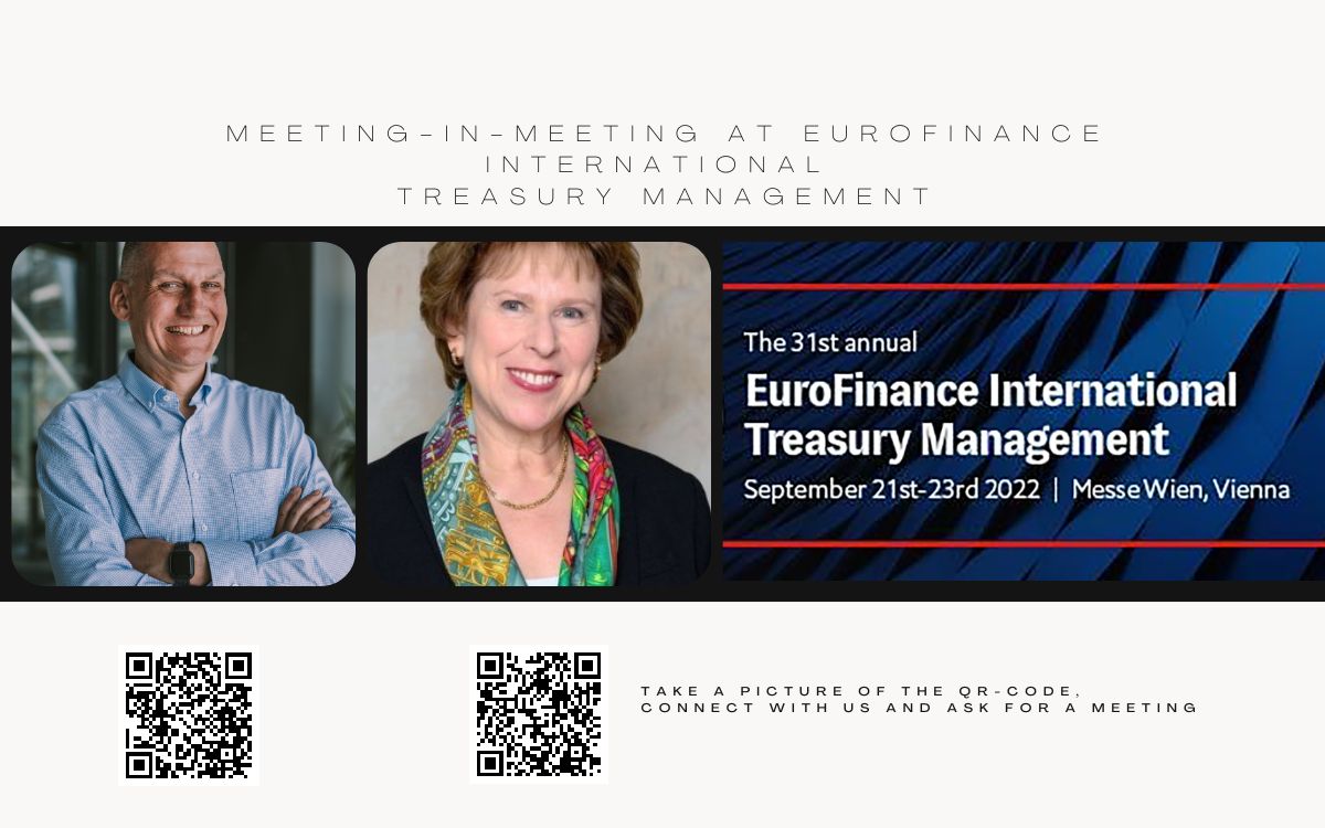 MEETING-IN-MEETING WITH TRAXPAY AT EUROFINANCE
DO WE SEE EACH OTHER AT THE WORLD’S LARGEST AND MOST INFLUENTIAL TREASURY EVENT?
traxpay.com/ueber-uns/news…