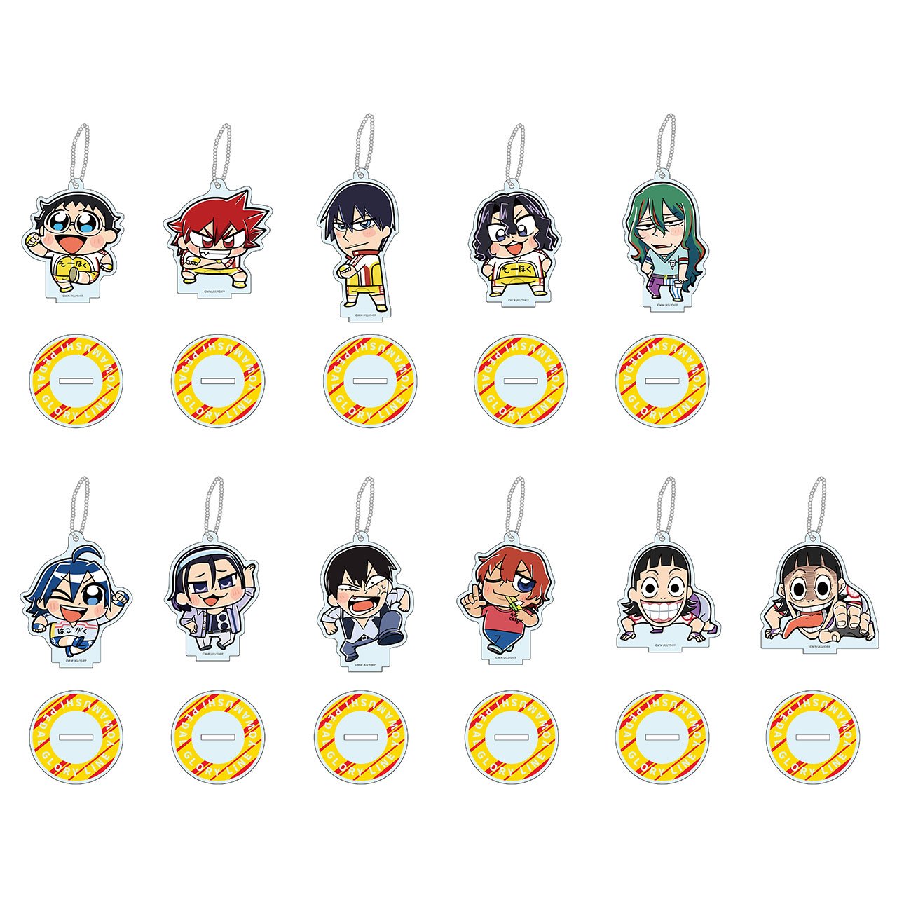 1つ100円～！ 弱虫ペダル グッズ