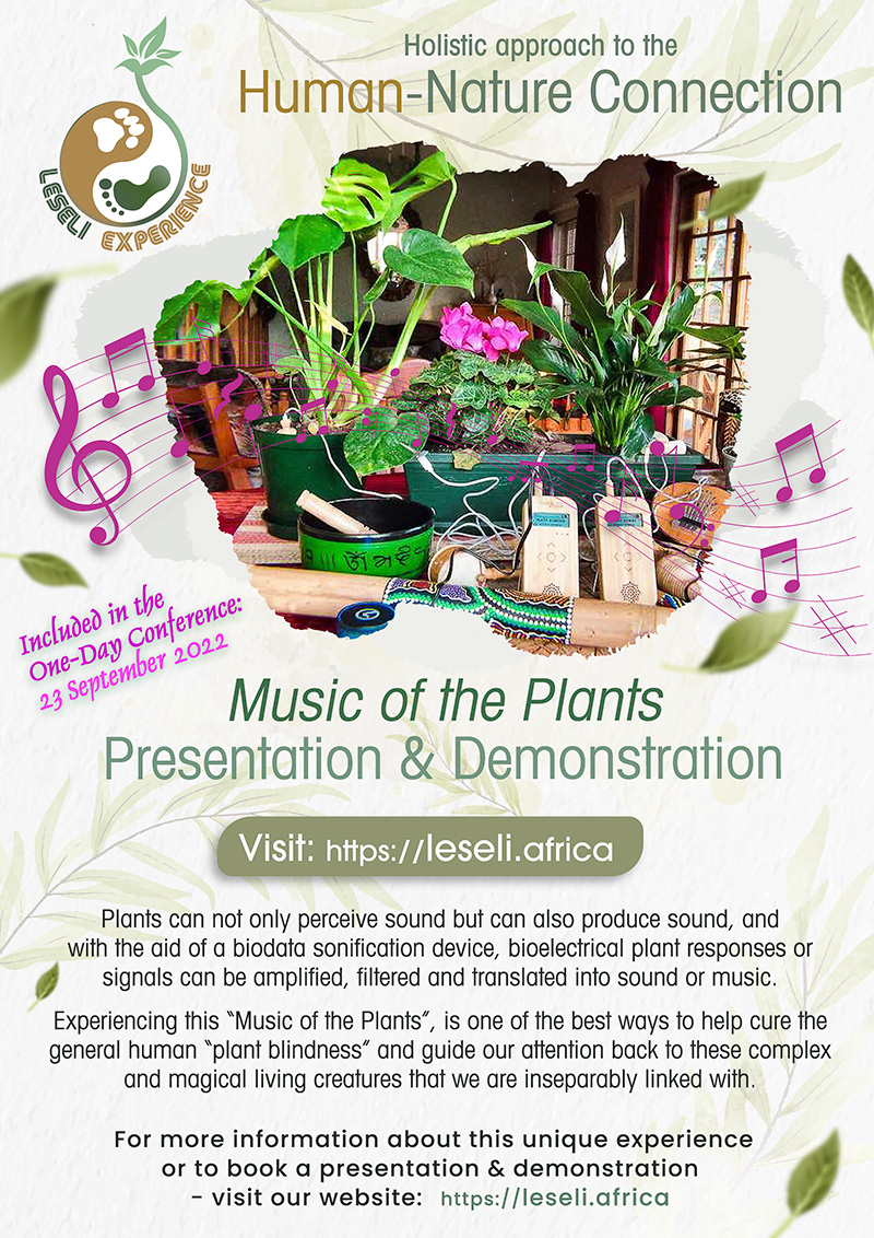 One Day Event 23 September 2022. Limited seats!! Book your spot today: leseli.africa/event/
#LeseliExperience Human nature connection: Wilderness Talks, Experiences, &amp; Retreats. 
Visit: leseli.africa
#WEF #WildlifeEducationFoundation #musicoftheplants #plantmusic