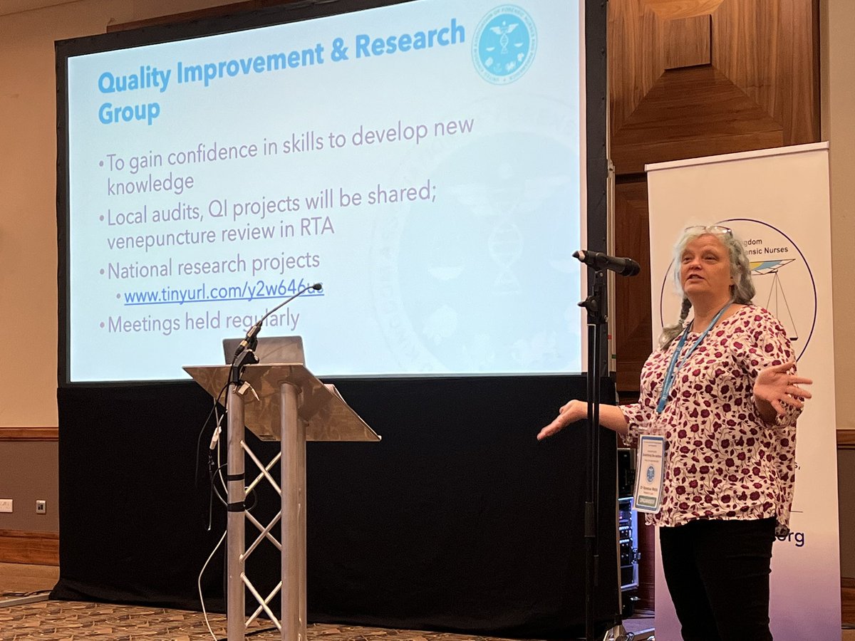 UKAFNP's tweet photo. Prof Vanessa Webb updating the room on the new Quality Improvement and Research group #UKAFNPConf22 https://t.co/Yz0mGIrFvz