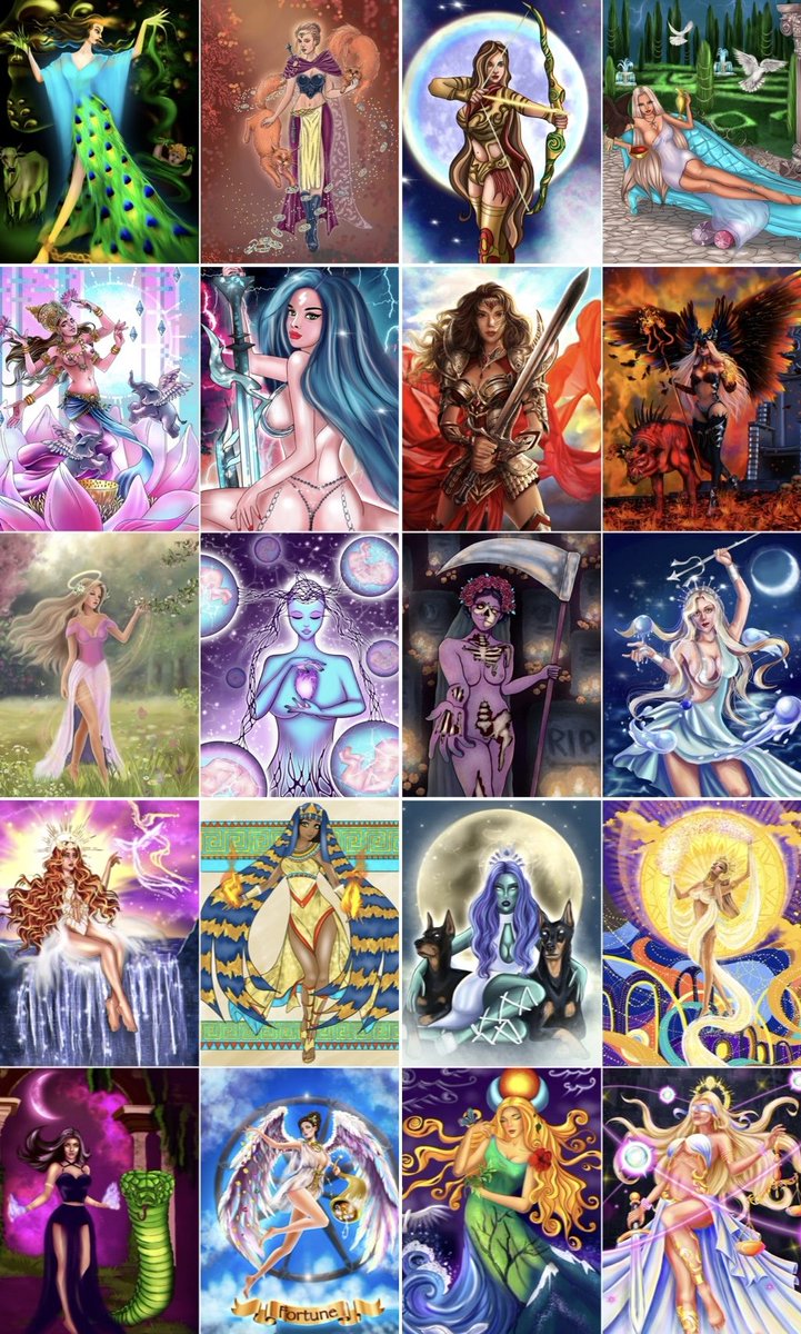 ‼️Attention‼️
A new and excellent collection DIVINE BEAUTY by <a href="/FoxyGang_/">FoxyGang</a>
🦊
❗Each buyer of the artwork from the collection receives a personal gift!🎁

My artwork: THEMIS✨ Goddess of justice⚖️
💎0,05 ETH opensea

#nftart #nftcollectors #NFTCommunity
Links in comments ⤵️