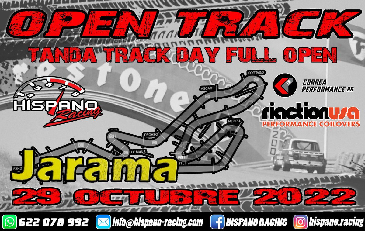 TimeAttack_Es's tweet photo. Track day en el Jarama !!!! Más info #hispanoracing https://t.co/m3W43dQ1Wf