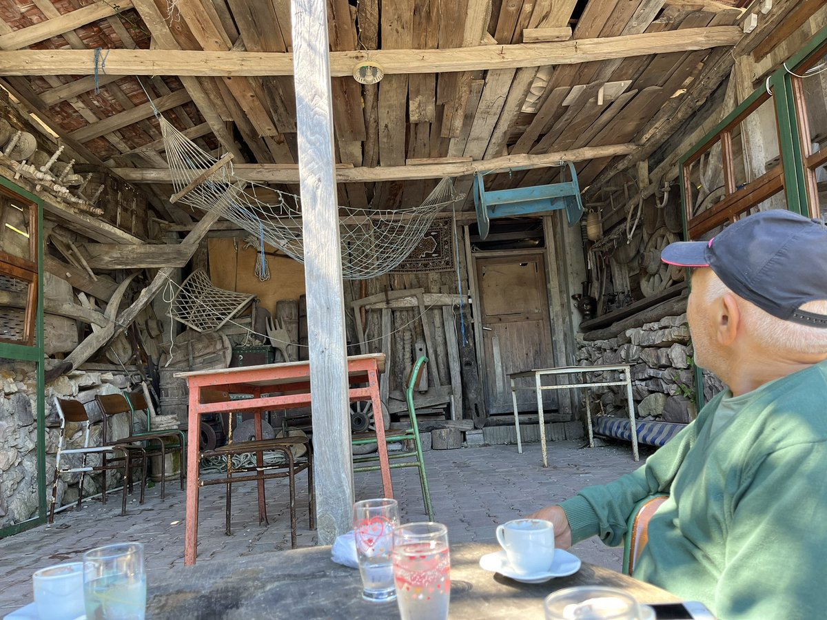 BackhandedComps's tweet photo. Hey @DrewPritchard Dad found this shack full of antiques in Gideros bay, Turkey and immediately said it was perfect for you! Good Turkish coffee and a dip in Black Sea await as well. https://t.co/BLBju8ydz0