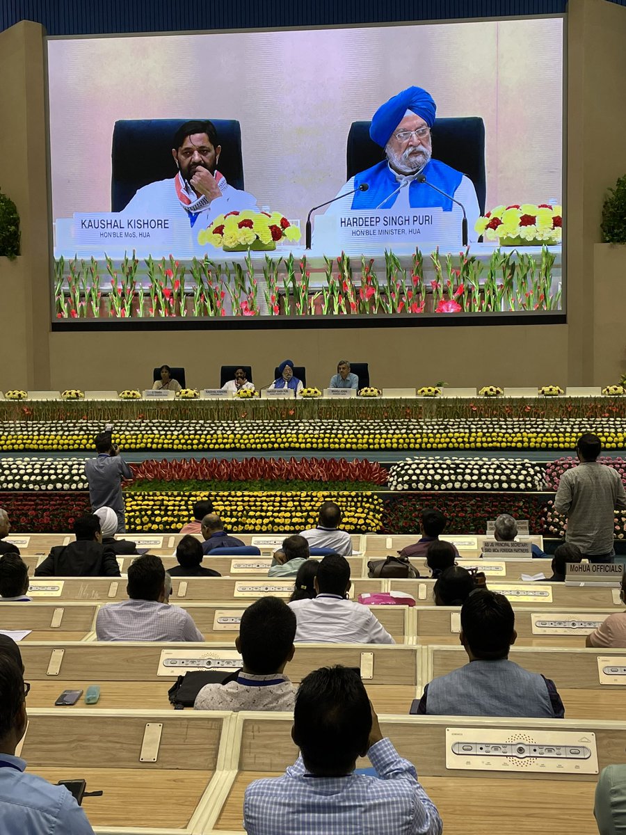HardeepSPuri's tweet photo. Pleased to note that several central &amp; state govt departments too were participating in the scheme with equal enthusiasm. I, along with my colleague Sh @mp_kaushal Ji also launched the Pey Jal Survekshan Toolkit at the event &amp; wished all success to the participants. https://t.co/arYqTTmmkI
