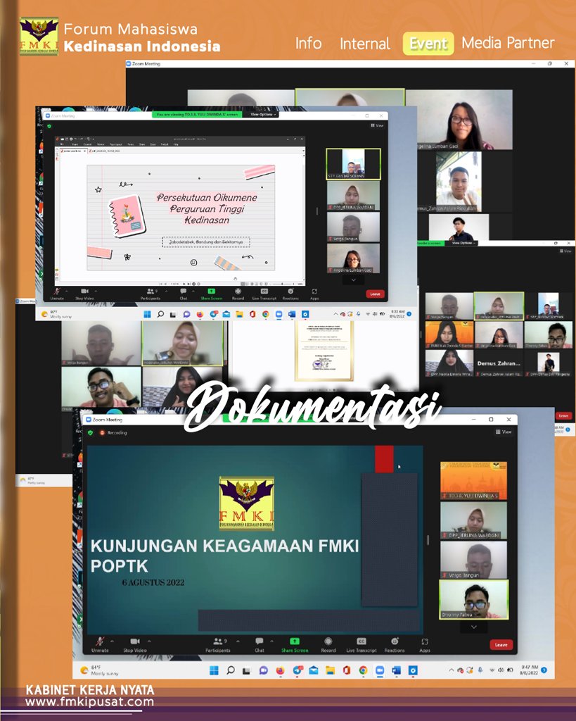 Kunjungan keagamaan bersama POPTK yang di laksanakan pada tanggal 6 Agustus 2022