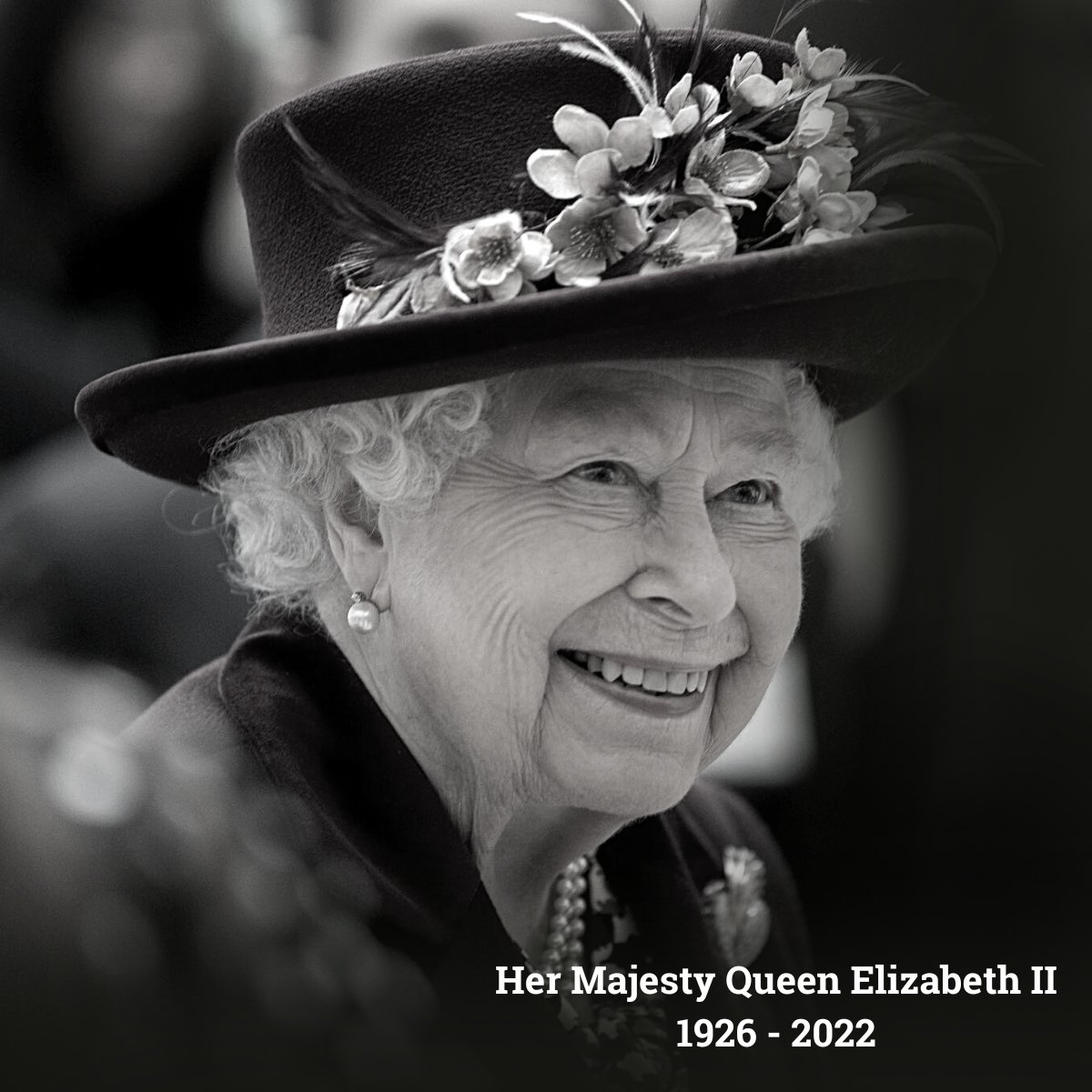 We are deeply saddened to hear of the passing of Her Majesty Queen Elizabeth ll. 

Our sincerest condolences go to the royal family, and we join the people of the United Kingdom, and the world, in mourning this sad loss.