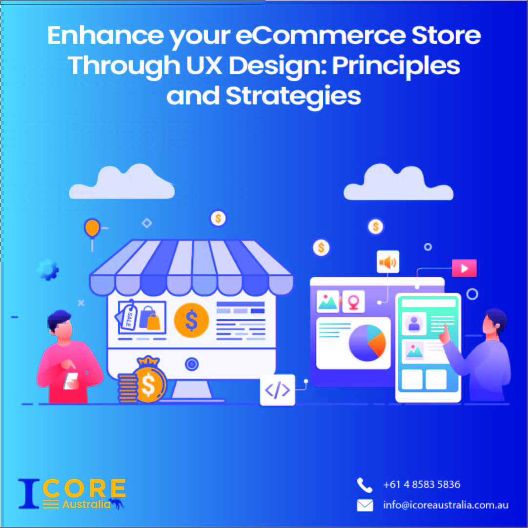 AustraliaCore's tweet photo. Enhance your eCommerce Store Through UX Design: Principles and Strategies🔰
.
.
Ecommerce Sales and Website Design are proportional. You cannot miss one to look after the other!
.
.
#Ecommerce #Sales #Website #Design #IT #UX #SMO #seo #like #followus #icoreaustralia #trend https://t.co/iZ1RICzi7C