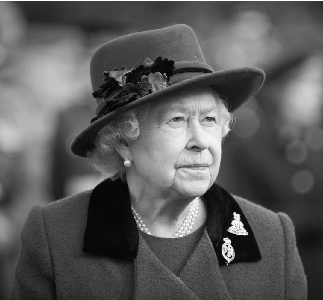 It is with deep sorrow that we have received the news of the death of Her Majesty The Queen.