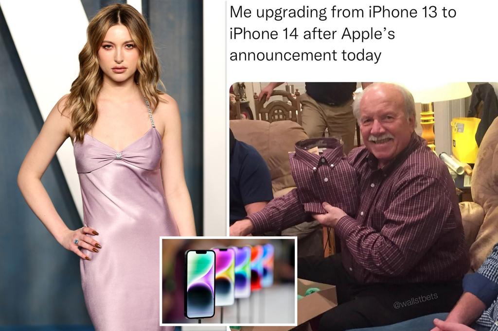 nypost's tweet photo. Steve Jobs' model daughter Eve pokes fun at new iPhone https://t.co/lsc9NXS8Ol https://t.co/90fGGwDVkf