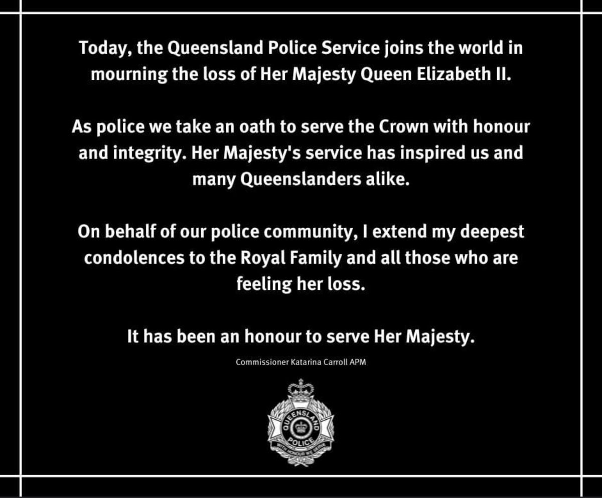 It has been an honour to serve Her Majesty.