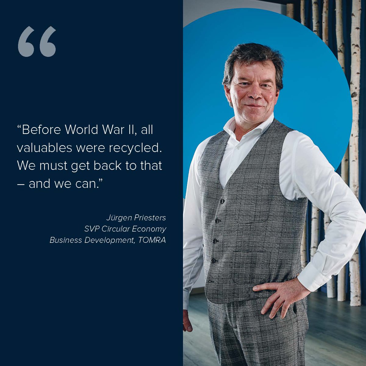 TOMRARecycling's tweet image. In this episode of our #TOMRATalks #podcast, the renowned waste management expert Jürgen Priesters takes us through the first hundred years of #waste #collection systems in Germany. Listen to part 1 of this 2-part episode 👉 hubs.li/Q01lt83N0
#newepisode